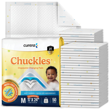Disposable Bedwetting Bed Pads for Kids 30”x 34” [30-Pack]