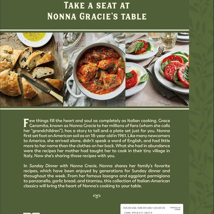 Sunday Dinner with Nonna Gracie: Traditional Italian Recipes for Gathering and Sharing