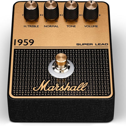 Overdrive/Distortion Pedal - Black and Gold