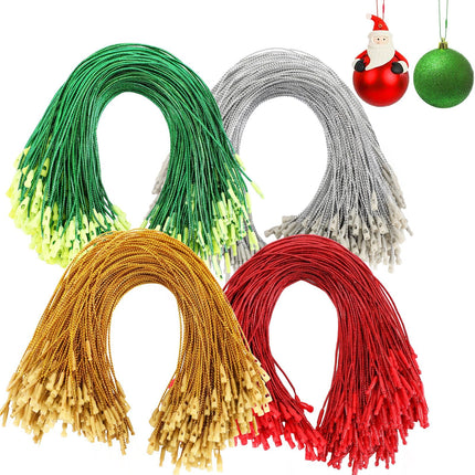 600Pcs Christmas Ornament Hooks, Ornament Hangers with Snap