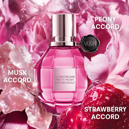 Floral & Fruity Perfume for Women - With Strawberry, Peony, & Soft Musks