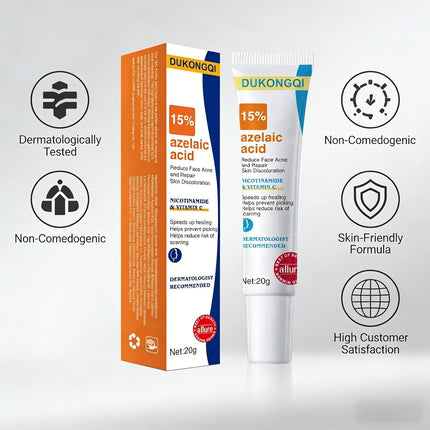 Azelaic Acid Serum for Acne-Prone Skin and Skin with Acne Concerns Suitable for Blemish-Prone Skin Redness Relief and Skin Clarity V3.1, 20g