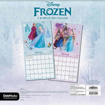 2027 Frozen Wall Calendar