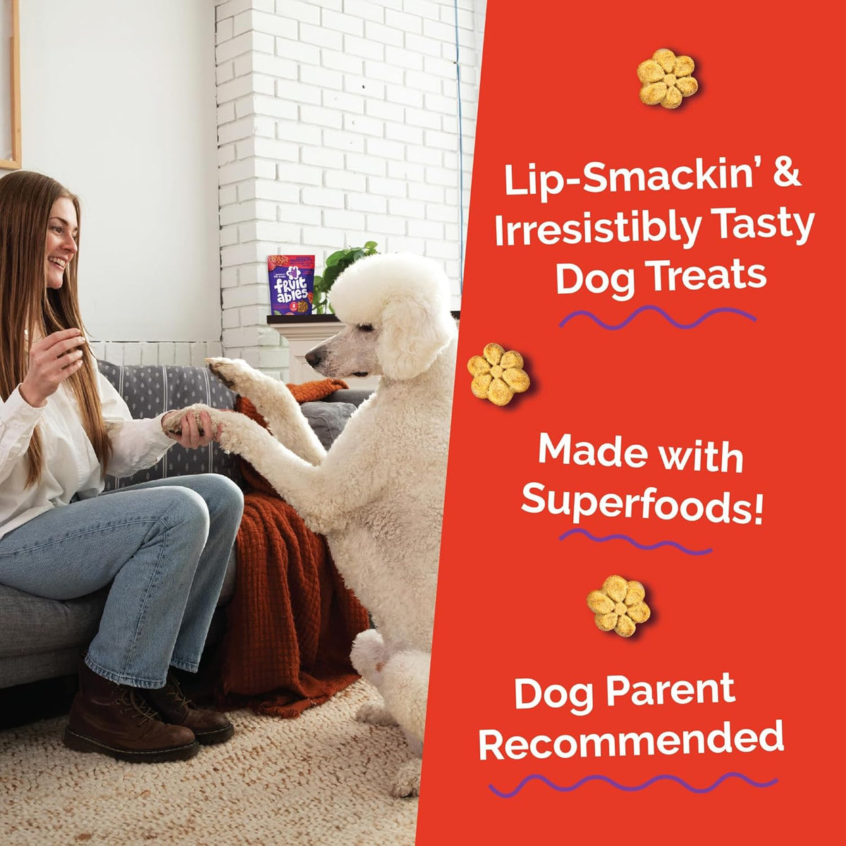 Baked Dog Treats, Pumpkin Snacks for Dogs, Low Calorie & Delicious, No Wheat, Corn or Soy, Healthy Puppy - photo 3