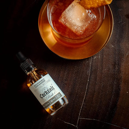 CocktailPunk Cocktail Bitters Small Batch Craft - Made in USA Using All Natural Organic Non GMO Fruits and Spices. (Smoked Orange)