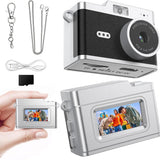 Mini Keychain Camera,Retro 1080P Pocket Camera 32GB Card Ultra-Portable Tiny