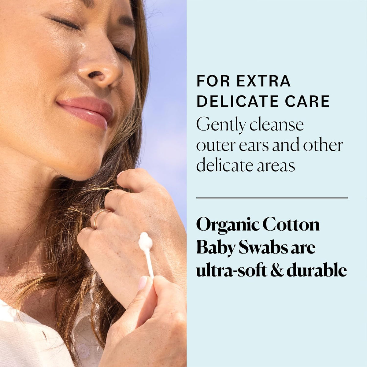 Organic Baby Cotton Swabs - photo 3