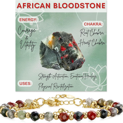Farfume Crystal Bracelet Beaded Bracelets 4mm Natural Stone Beads Gemstone Handmade Jewelry Valentine's Day Gifts