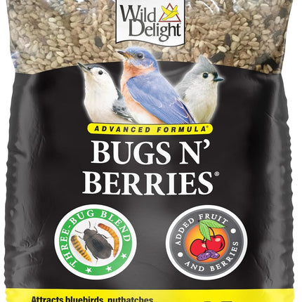Wild Delight Advanced Formula Bugs N Berries Wild Bird Food 4.5 lbs