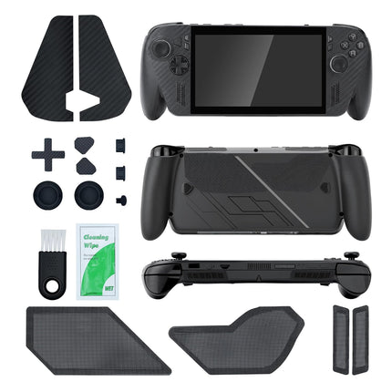 Mcbazel Dust Filter Kit Compatible with ROG Xbox Ally/ ROG Xbox Ally X (2025), 14-in-1 Protection Accessories with Cleaning Brush, Breathable Fan Mesh, Silicone Plugs, and Grip Stickers