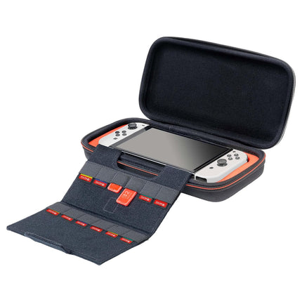 R.D.S. INDUSTRIES, INC. - Game Traveler Deluxe Licensed Travel Case for Nintendo Switch, Nintendo Switch 2, OLED, Black Small (NS241)