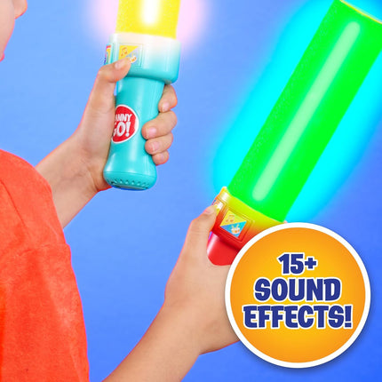 Danny Go! Color Beat Drumsticks - Officially Licensed Light-Up Musical Drumsticks Toy for Preschool and Elementary School Kids Inspired by Danny Go! Show