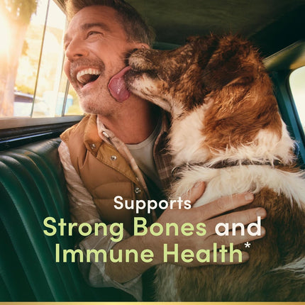 Nature's Bounty Vitamin D3 supplement facts panel