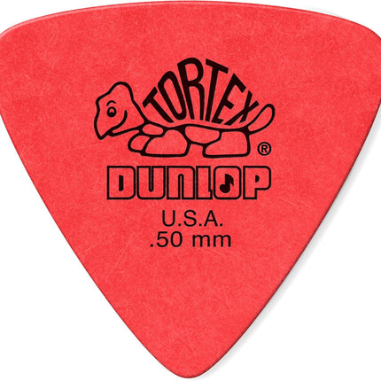 Jim Dunlop Tortex Triangle Pick .50MM - 6 Pack