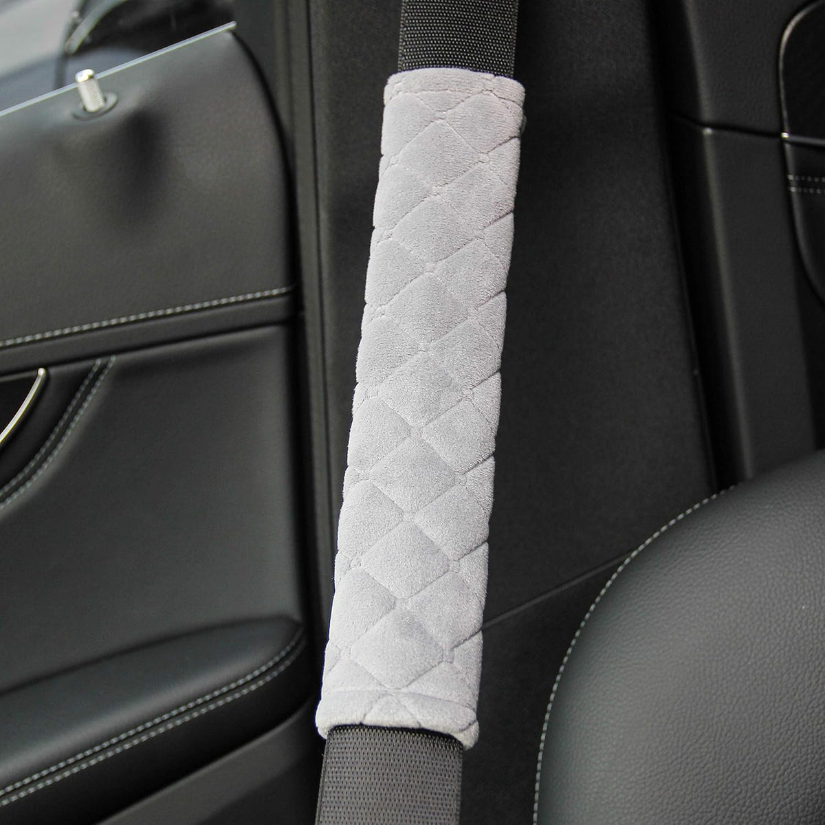 Soft Auto Seat Belt Cover Seatbelt Shoulder Pad Cushions 2 PCS Universal Fit for All Cars and Backpack - photo 4