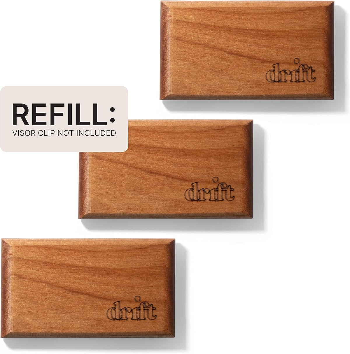 Car Wood Air Freshener 3 Pack Refill - photo 2