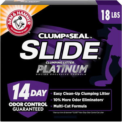 Platinum Multi-Cat Clumping Cat Litter, 18 lb