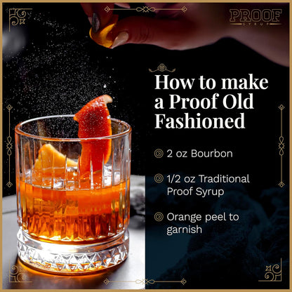 Old Fashioned Cocktail Mix with Real Bitters & Cane Sugar - 16 oz Bottle - photo 4