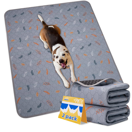 Washable Pee Pads for Dogs, Reusable Puppy Pads for Dog Playpen 2PC