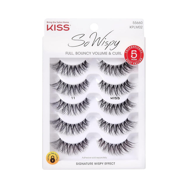 False Eyelashes, 12mm, Includes 5 Pairs Of Lashes, Easy to Apply, Reusable Lash Clusters