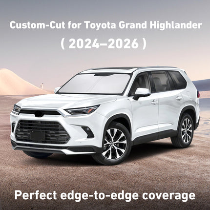 Windshield Sunshade for Lexus TX/Toyota Grand Highlander 2024-2026
