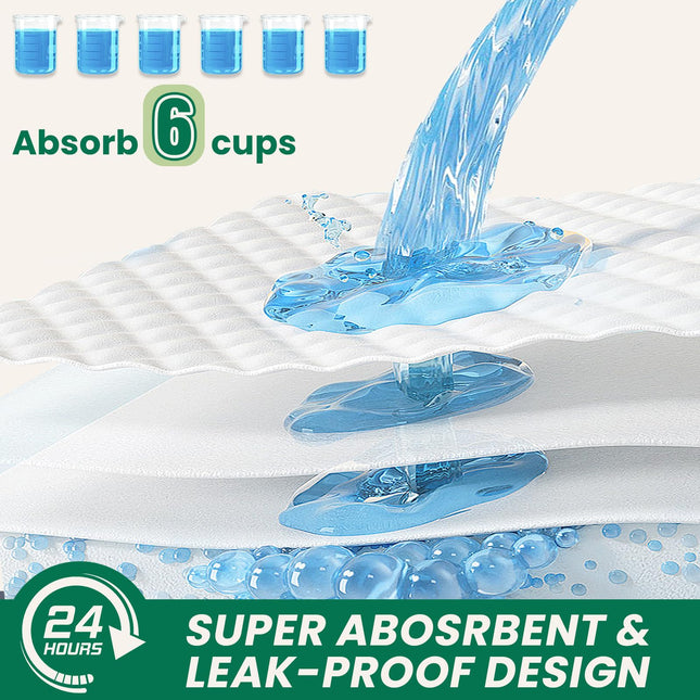 100 Count Large Dog & Cat Puppy Pee Pads - 28"x30" Absorbent Potty Training Pads | Leakproof Quick-Dry - photo 2