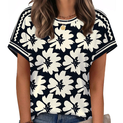 Womens Tops Short Sleeve Shirts Summer Outfits 2026 Spring Dressy Casual Clothes Clothing