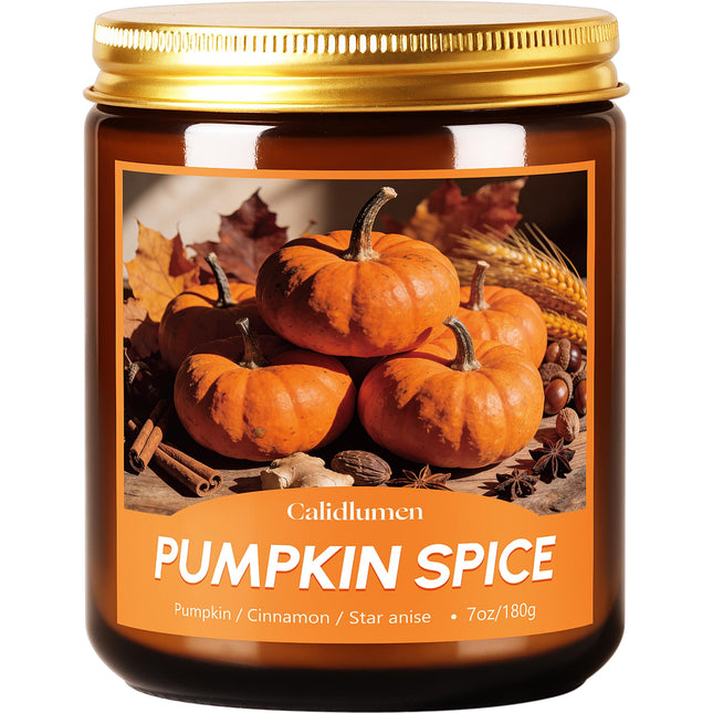 Fall Scented Candles - Pumpkin Spice Soy Candles