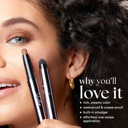 Eyeshadow 101 Cream-to-Powder Waterproof Eyeshadow Stick - Champagne Shimmer - photo 4