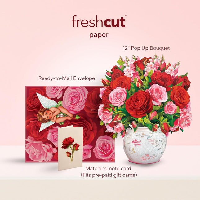 Pop Up Cards, Blooming Roses