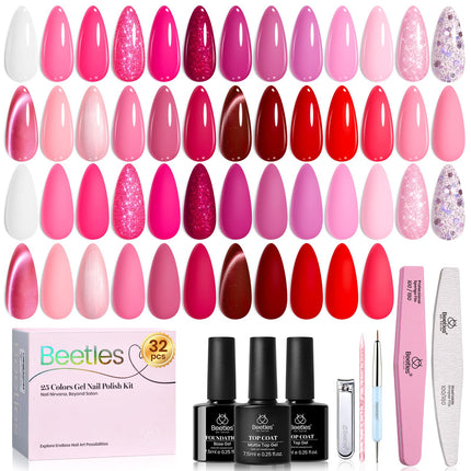 Gel Polish Set, Fingertip Palette Collection, 32 Colors - photo 9
