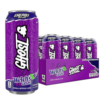 Grape Energy Drink 12-Pack, 16 oz Cans