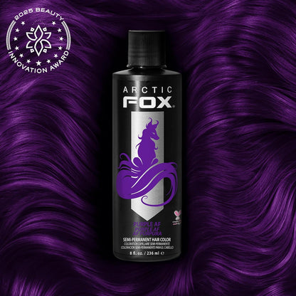 Purple Semi-Permanent Hair Dye - Vegan, Cruelty-Free, Ammonia-Free, Conditioning - 8 Fl Oz - photo 2