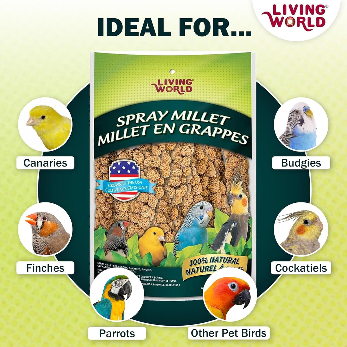 Millet Spray for Birds, 3.5 Oz - photo 4