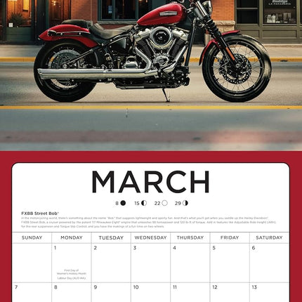 Harley-Davidson 2027 12x12: 16-Month Calendar--September 2026 through December 2027