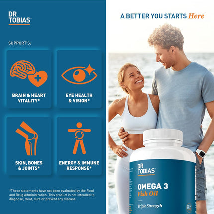 Dr. Tobias Omega 3 heart health benefits