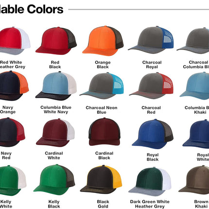 Custom Trucker Leather Patch Hat Laser Engraved