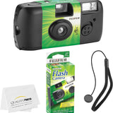 Flash 400 Disposable 35mm Camera (1 Pack) Bonus Hand