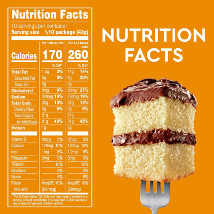 Duncan Hines Classic Cake Mix, Butter Golden, 15.25 oz