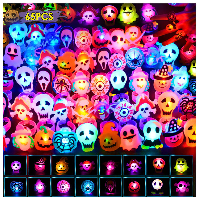 Halloween Party Favors 65PCS Non Candy Trick or Halloween Toys