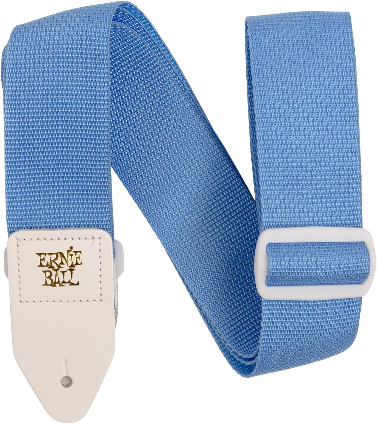 Black Polypropylene Guitar Strap, Adjustable 41-72 in. - photo 2