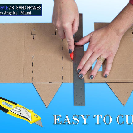 16x20 Large Cardboard Sheets Target Backer 50 Pack 3/16" Thick Corrugated Cardboard Blanks 20x16 Flat Cardboard Dividers, Inserts for Mailers Hard Sheets for Packing, Mailing, Moving, Shipping, Crafts