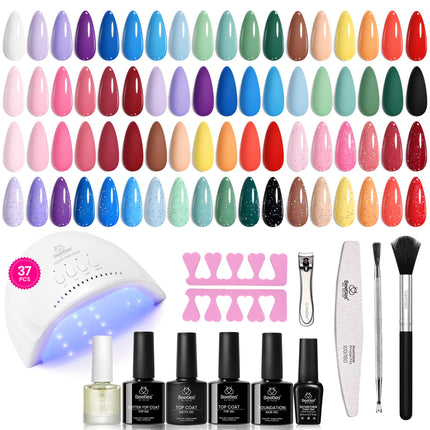 Gel Polish Set, colección Fingertip Palette, 32 colores