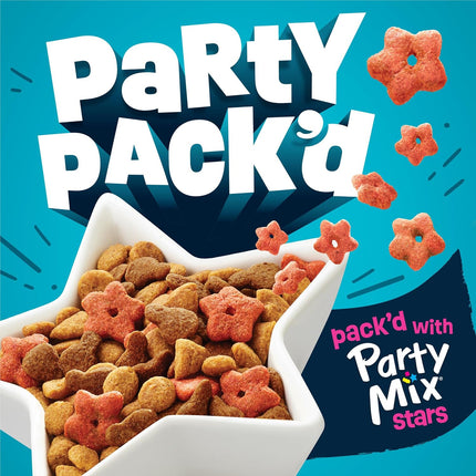 Purina Friskies Party Pack’d with Flavors of Chicken, Liver and Turkey Crunchy Dry Cat Food - 15 lb. Bag