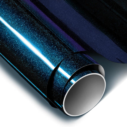 ColorFusion PPF by VViViD, Gloss Cosmic Blue Dry Apply PPF Vinyl Car Wrap Roll 1ft x 5ft