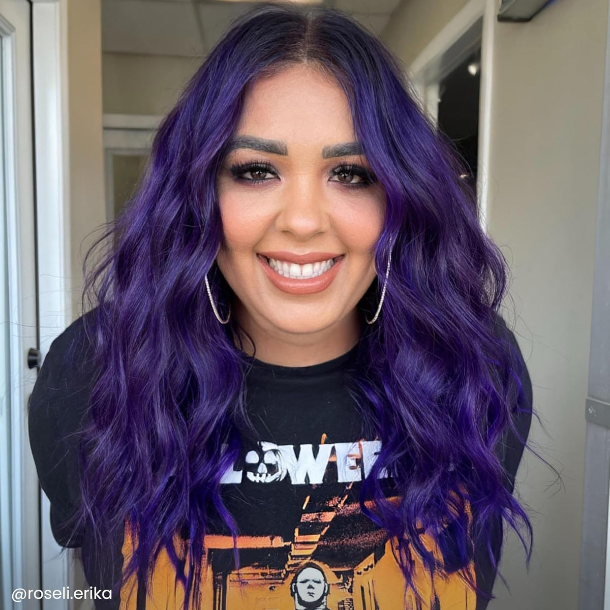Purple Semi-Permanent Hair Dye - Vegan, Cruelty-Free, Ammonia-Free, Conditioning - 8 Fl Oz - photo 4