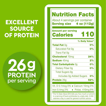 Just Bare® Natural Fresh Chicken Tenders | Antibiotic Free | Boneless | Skinless | 0.88 LB