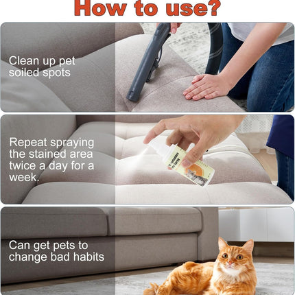 Natural Cat Spray Deterrent for Urine Marking
