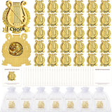 30 Set Choir Lapel Pins Bulk 2026 Graduation Souvenir Gifts Gold