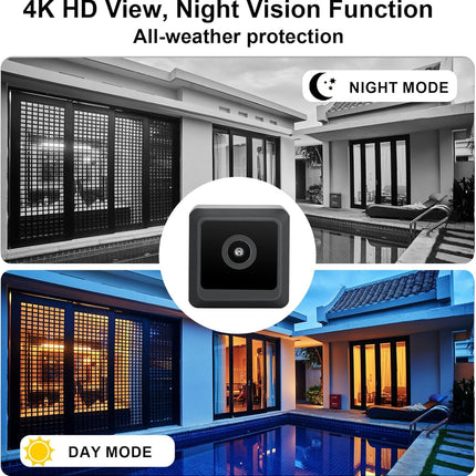 1080P HD Mini Wireless Camera with Long Battery Life, AI Human Eye Detection, Auto Night Vision, WiFi, Baby Monitoring, SD Card Loop Recording and App Control